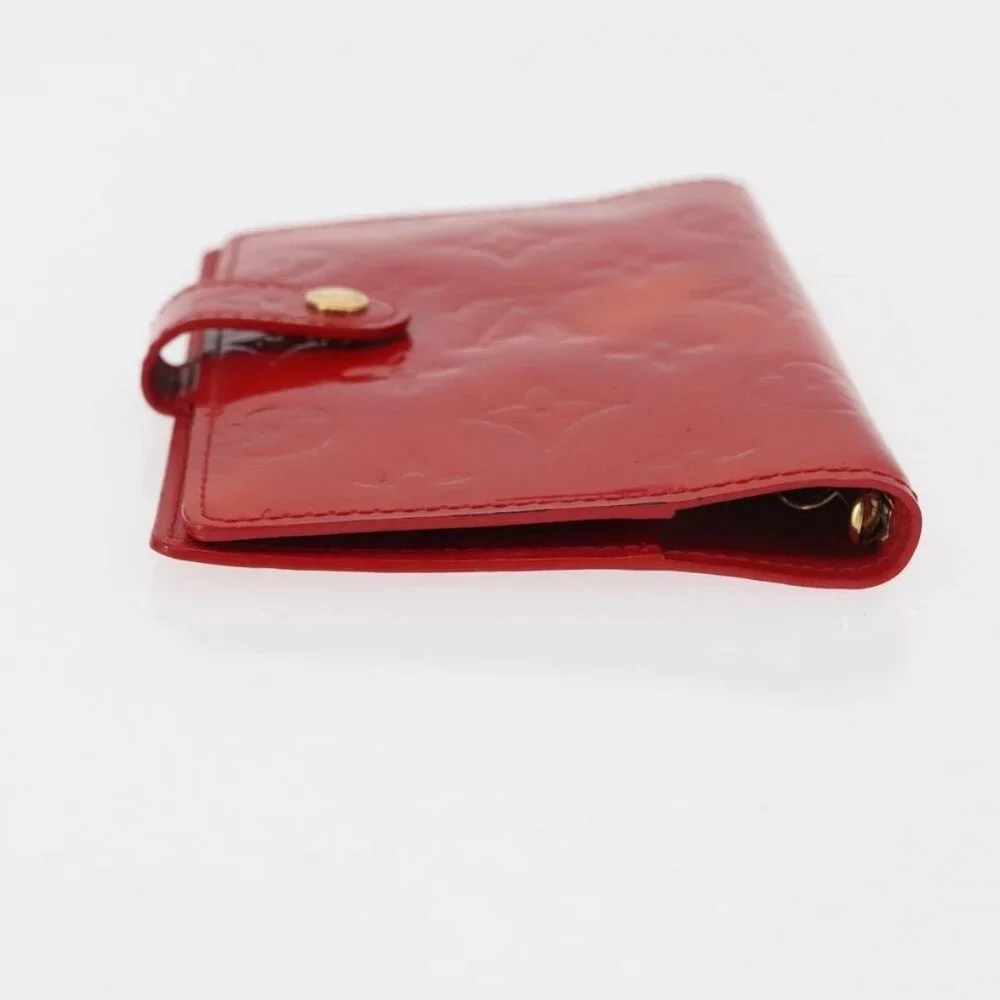 LOUIS VUITTON Monogram Vernis Agenda PM Day Planner Cover Red - Picture 5 of 16